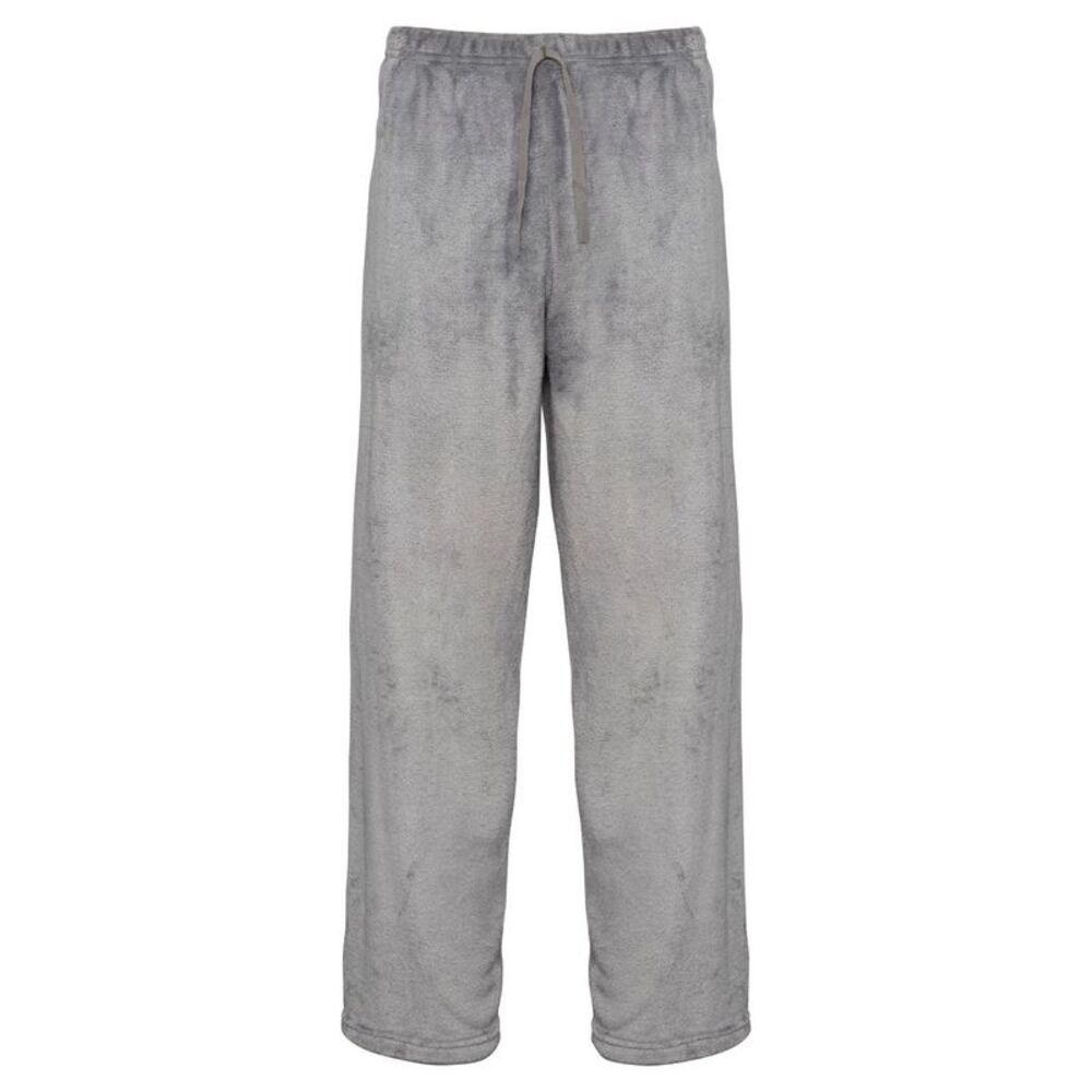 Ribbon Unisex Adult Eskimo Style Fleece Lounge Pants / Gray